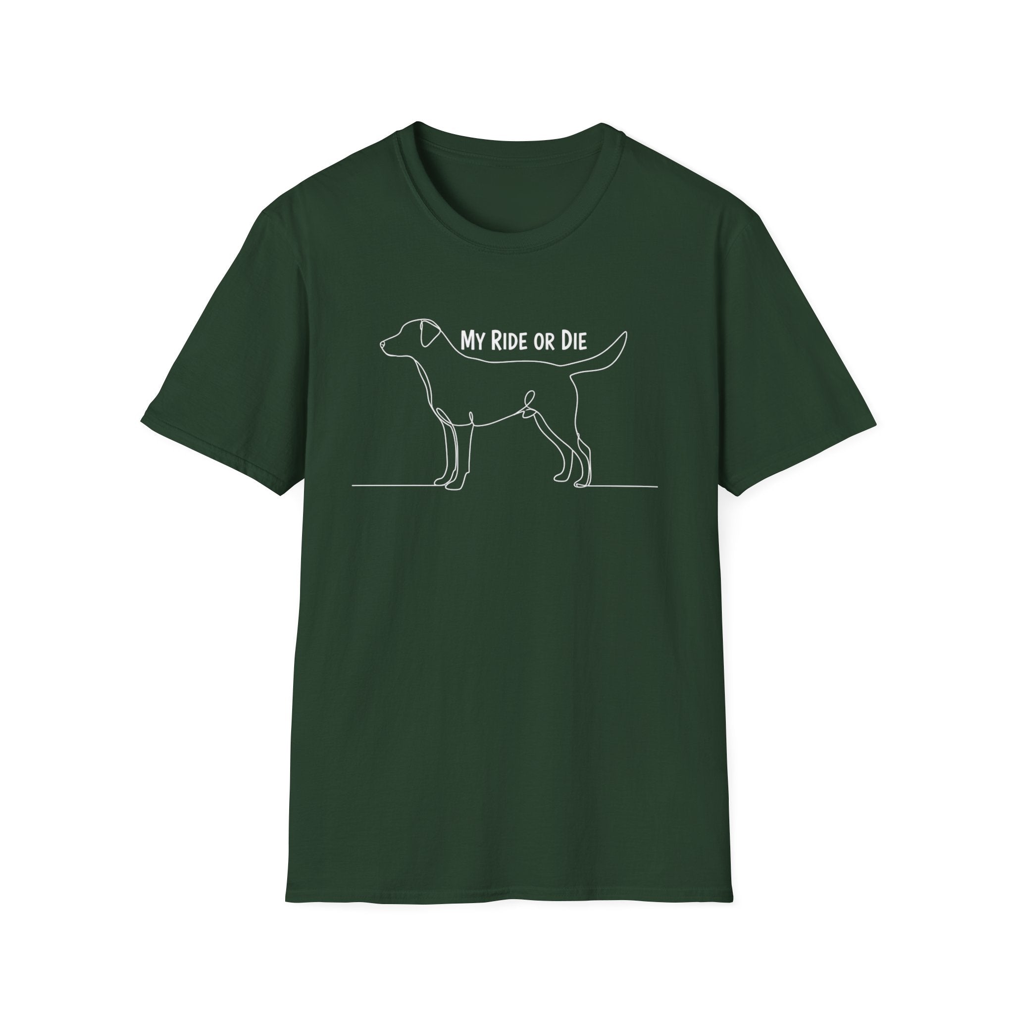 My Ride Or Die Labrador Retriever T-Shirt