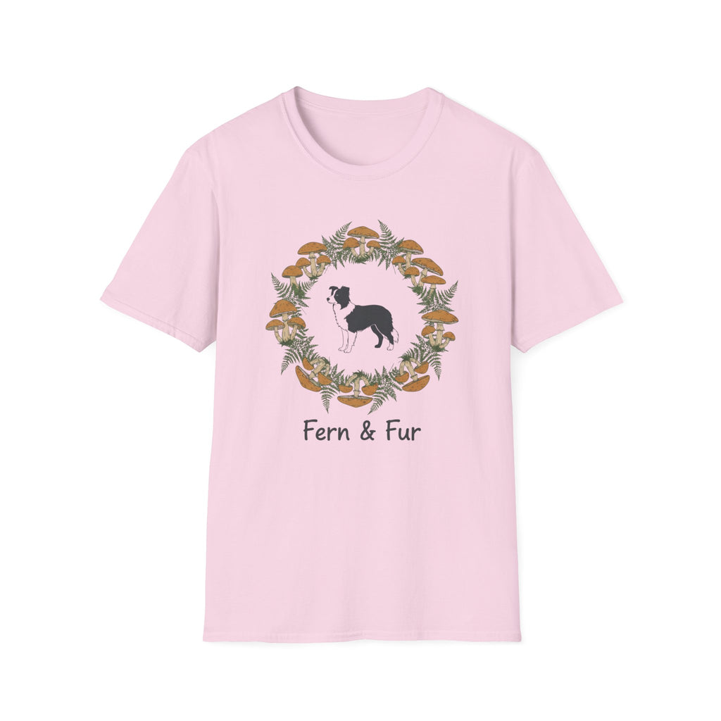 Fern and Fur Border Collie T-Shirt