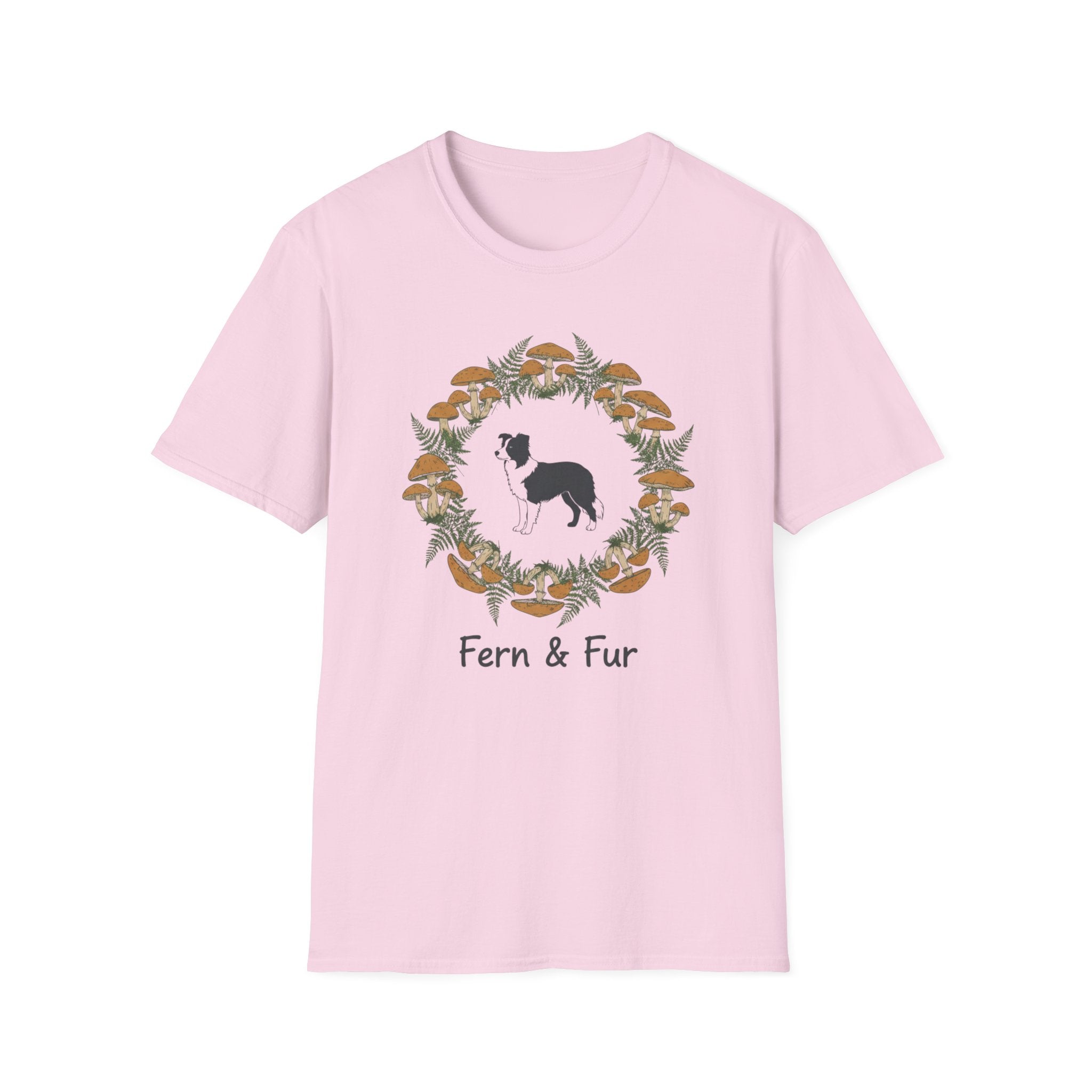 Fern and Fur Border Collie T-Shirt