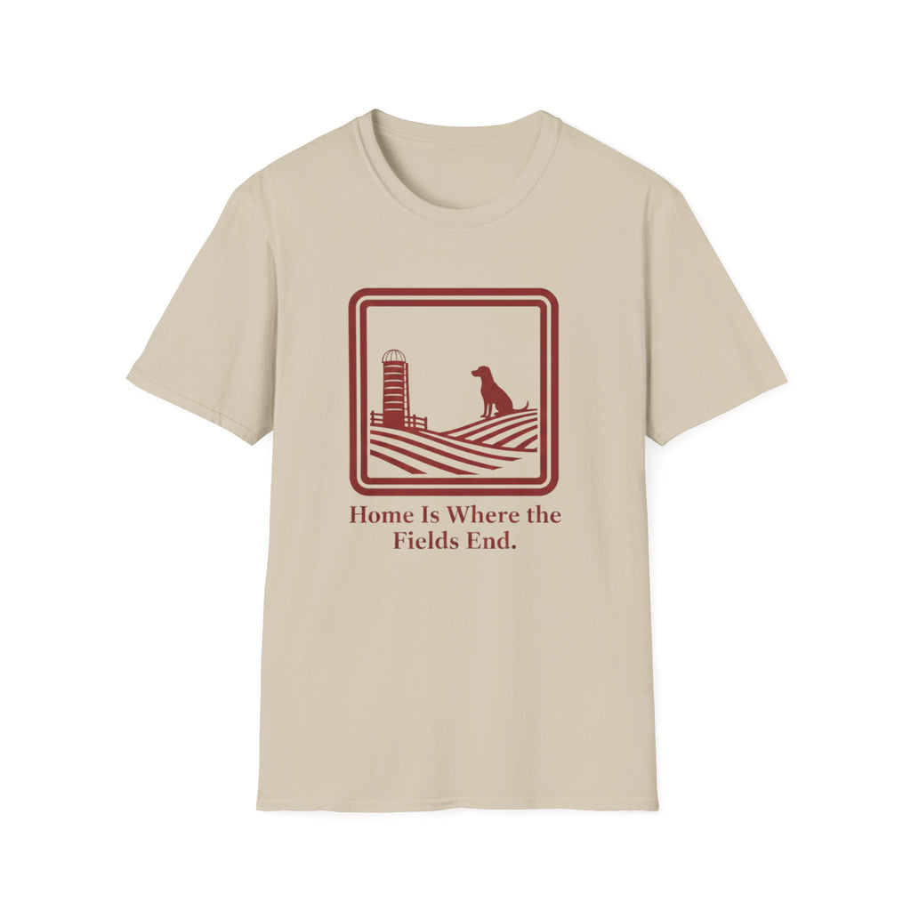 Home Is Where The Field Ends T-Shirt