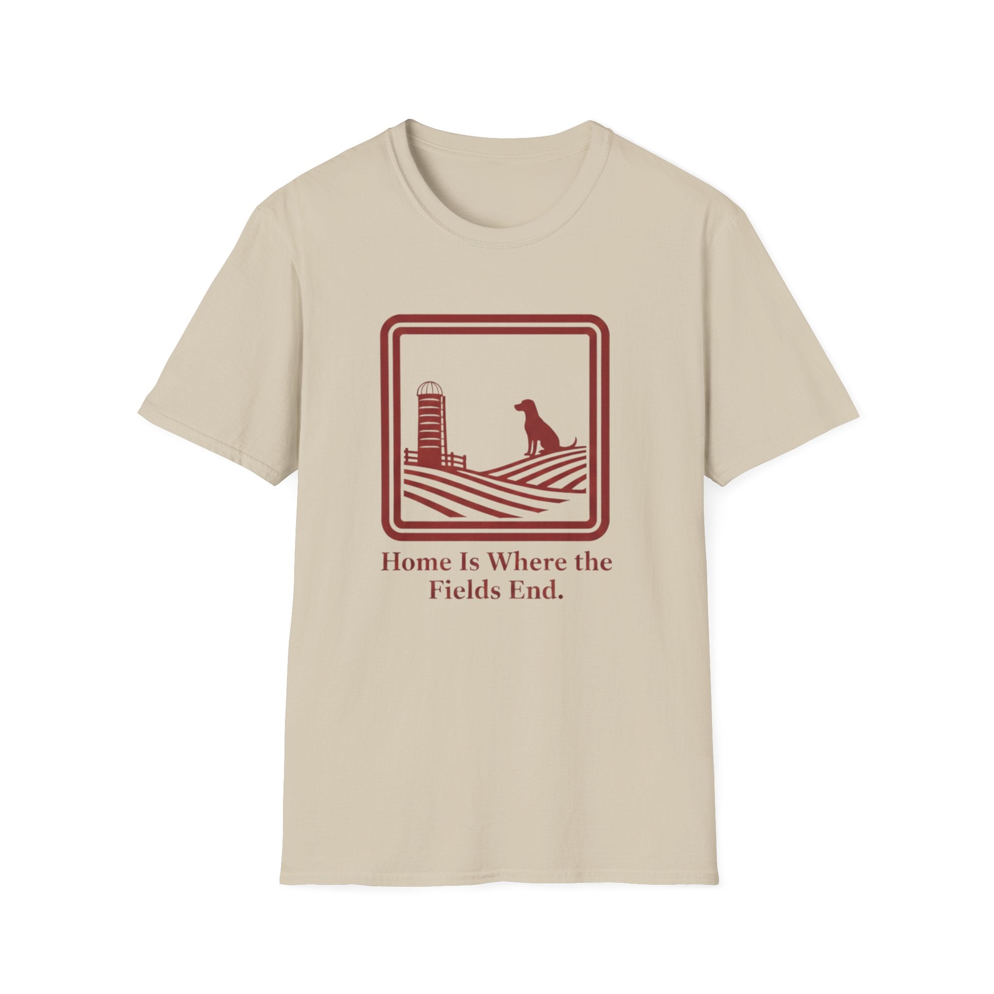 Home Is Where The Field Ends T-Shirt