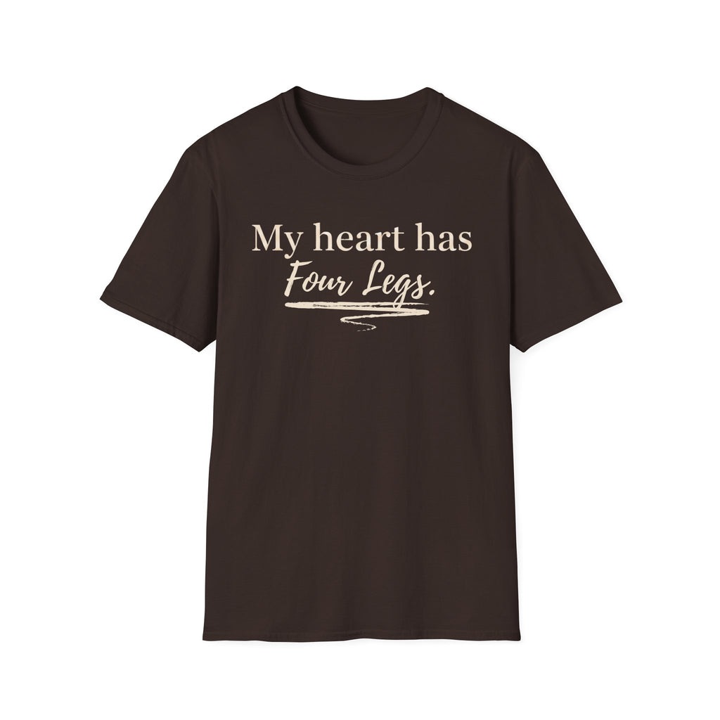 My Heart Has Four Legs T-Shirt