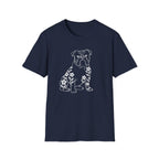 English Bulldog And Flowers T-Shirt