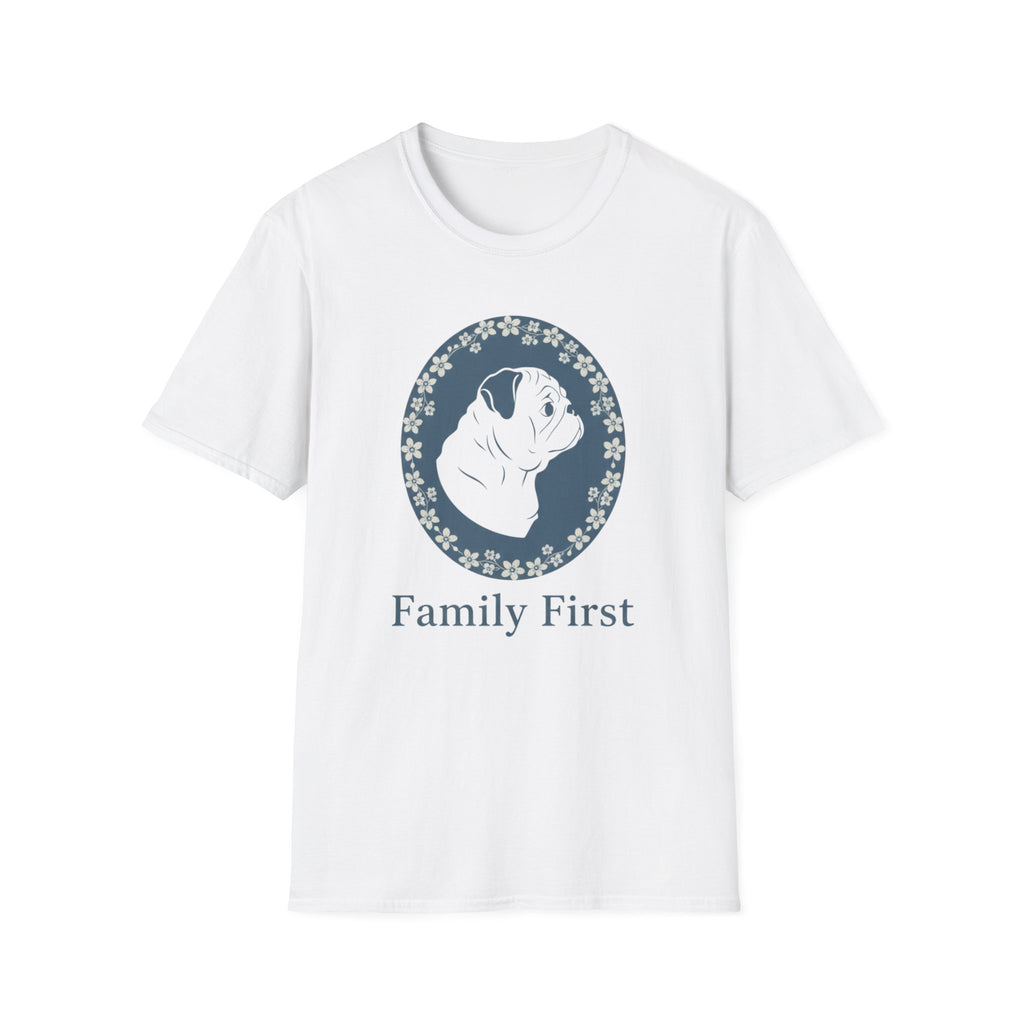 Family First Pug T-Shirt