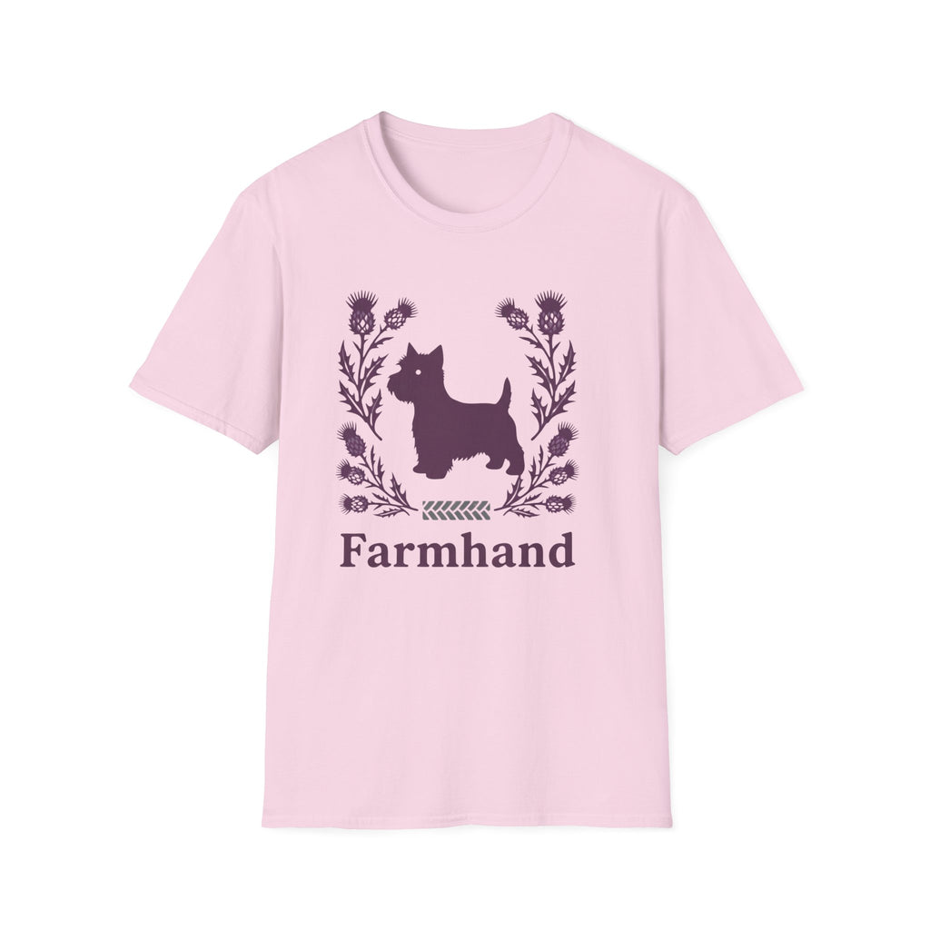 Scottish Terrier Farmhand T-Shirt