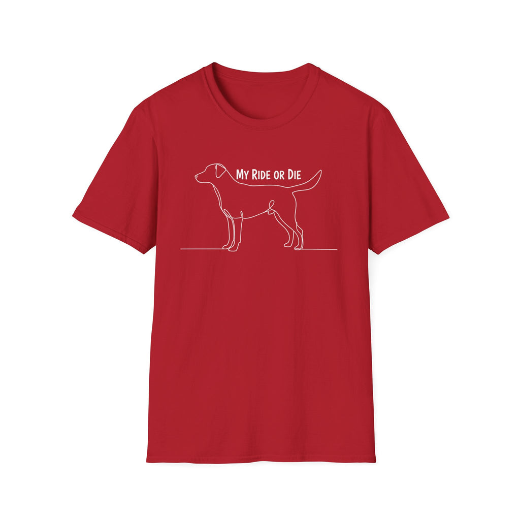 My Ride Or Die Labrador Retriever T-Shirt