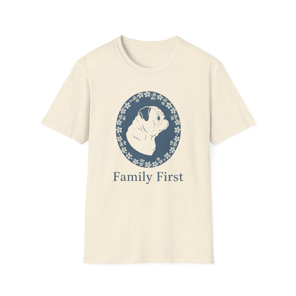 Family First Pug T-Shirt