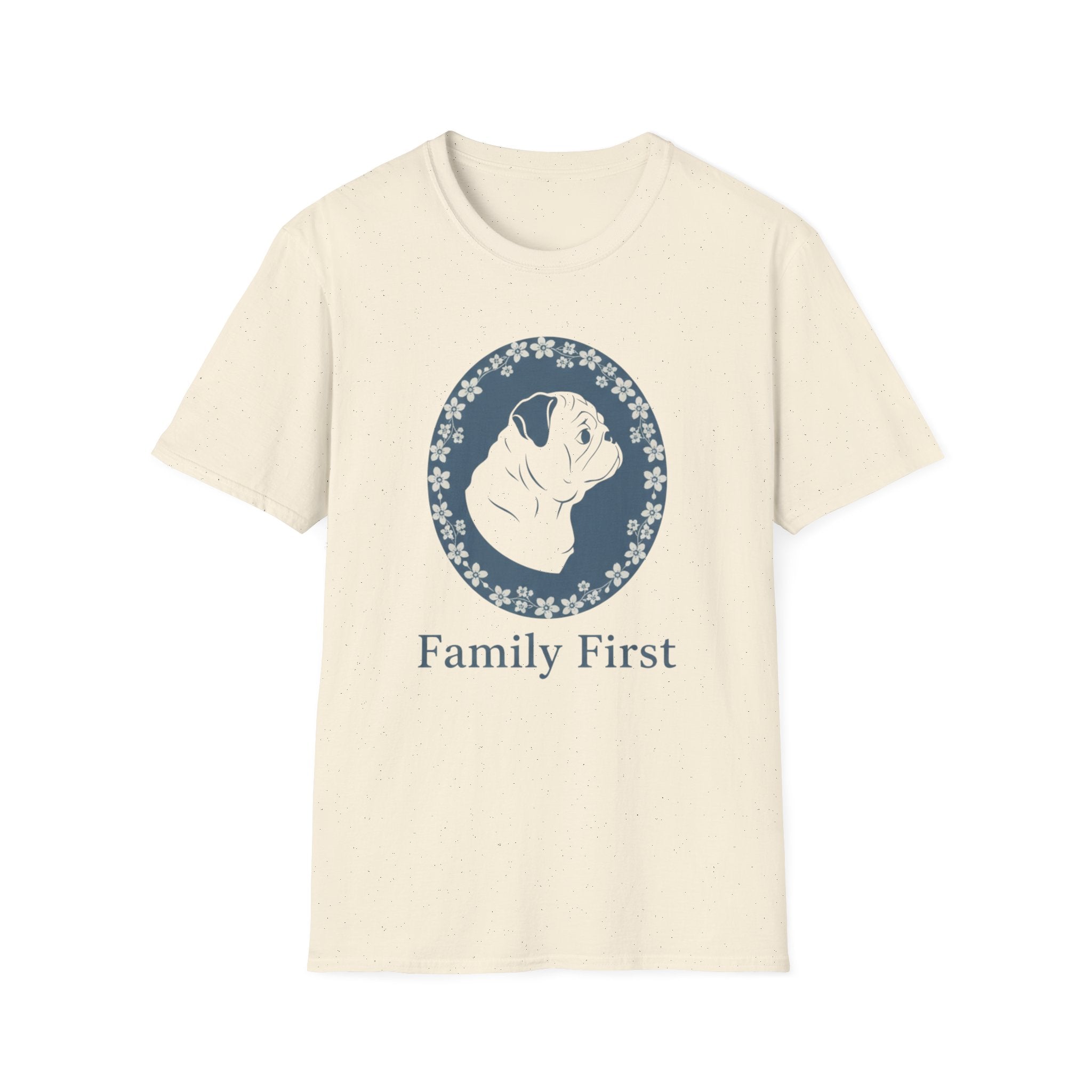 Family First Pug T-Shirt