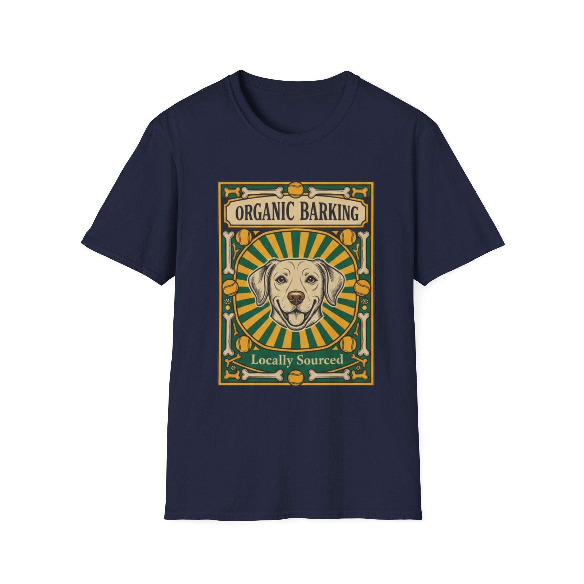 Organic Barking Labrador Retriever T-Shirt