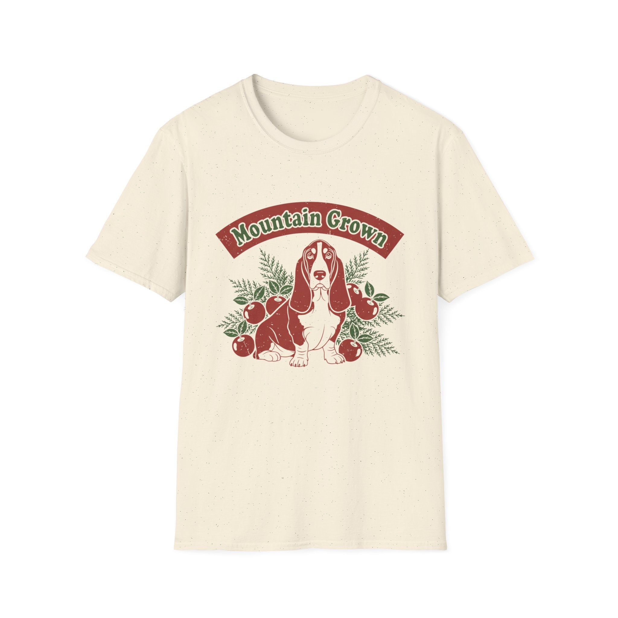 Mountain Grown Basset Hound T-Shirt