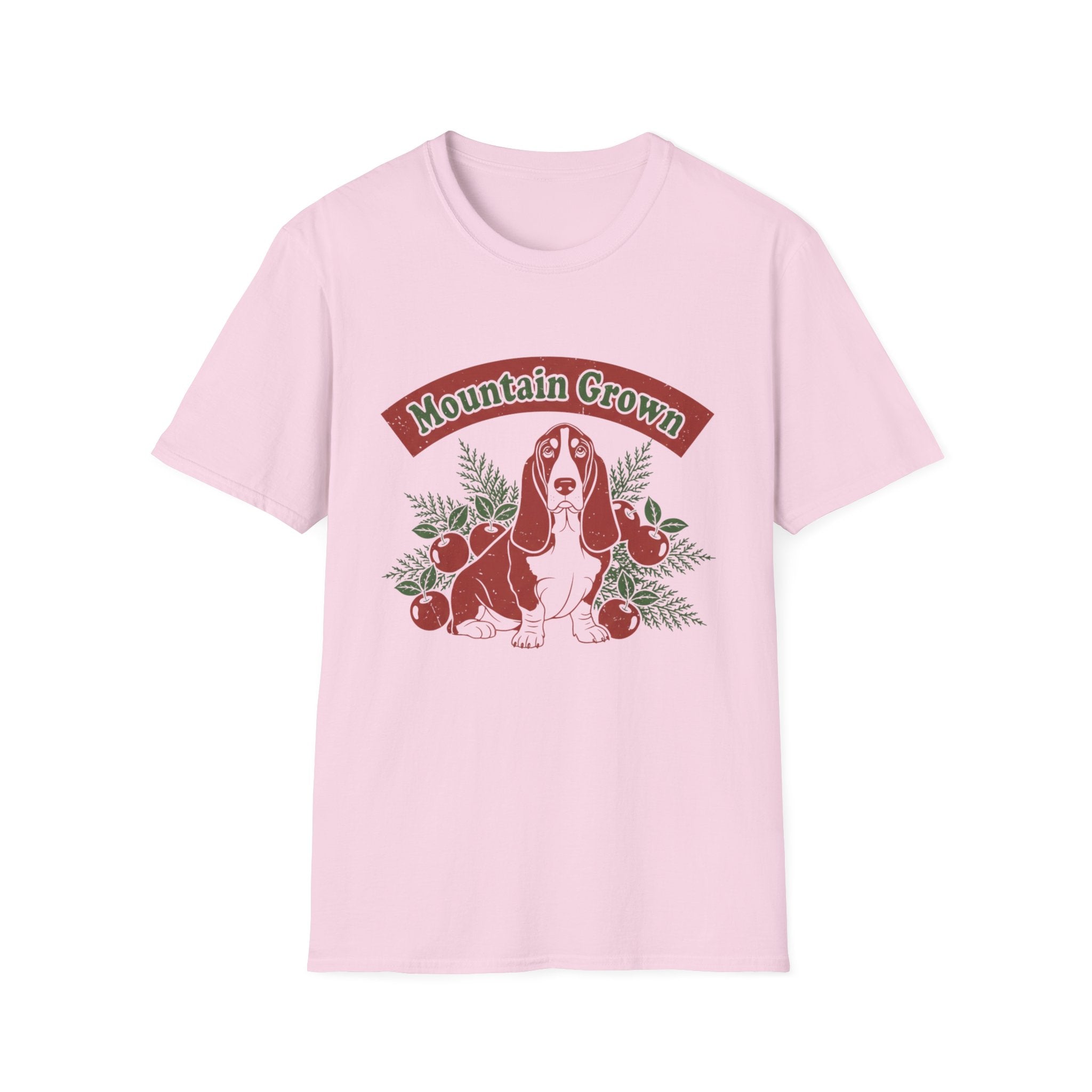 Mountain Grown Basset Hound T-Shirt