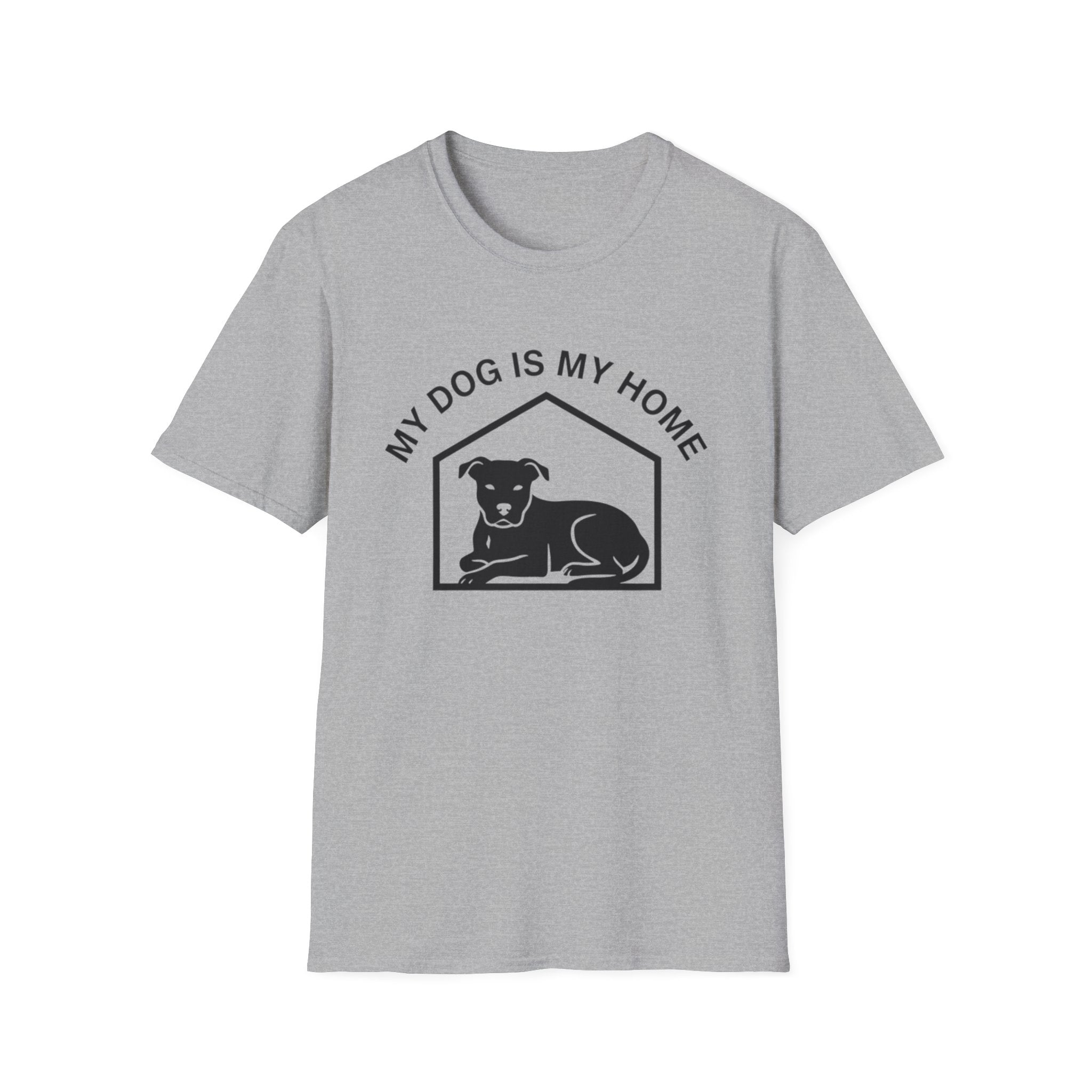 My Dog Is My Home Pitbull T-Shirt
