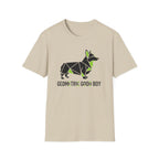 Geometric Good Boy Corgi T-Shirt