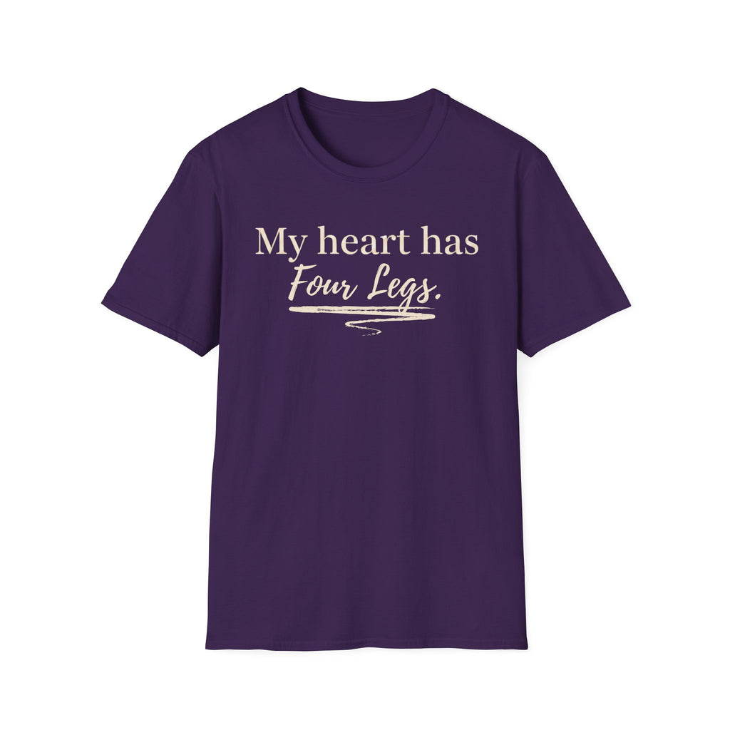 My Heart Has Four Legs T-Shirt