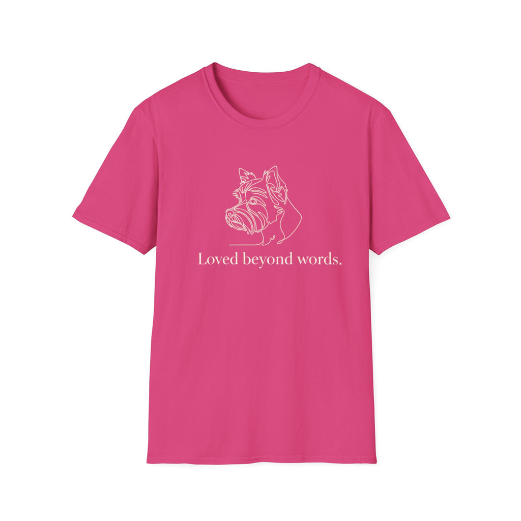 Loved Beyond Words Yorkshire Terrier T-Shirt