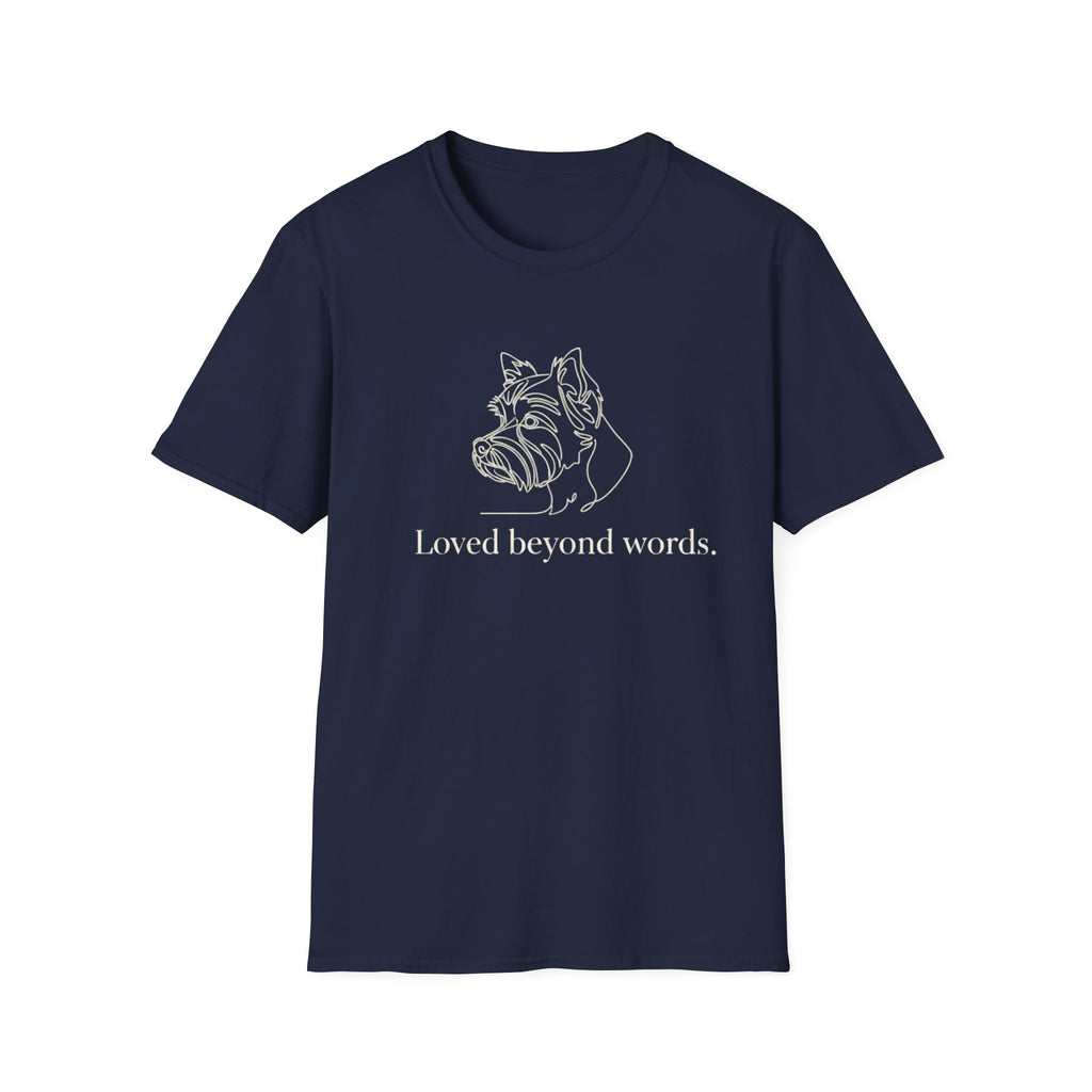 Loved Beyond Words Yorkshire Terrier T-Shirt