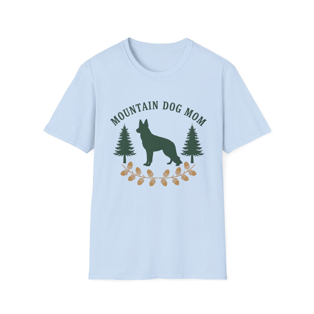Mountain Dog Mom German Shepherd T-Shirt