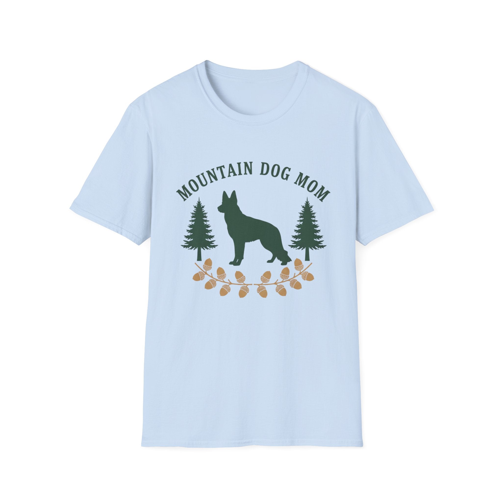 Mountain Dog Mom German Shepherd T-Shirt
