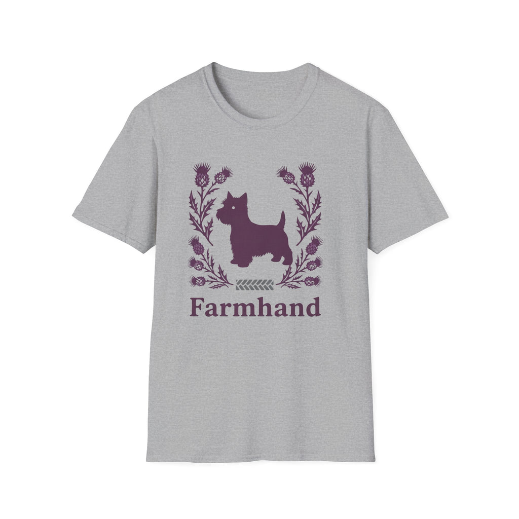 Scottish Terrier Farmhand T-Shirt