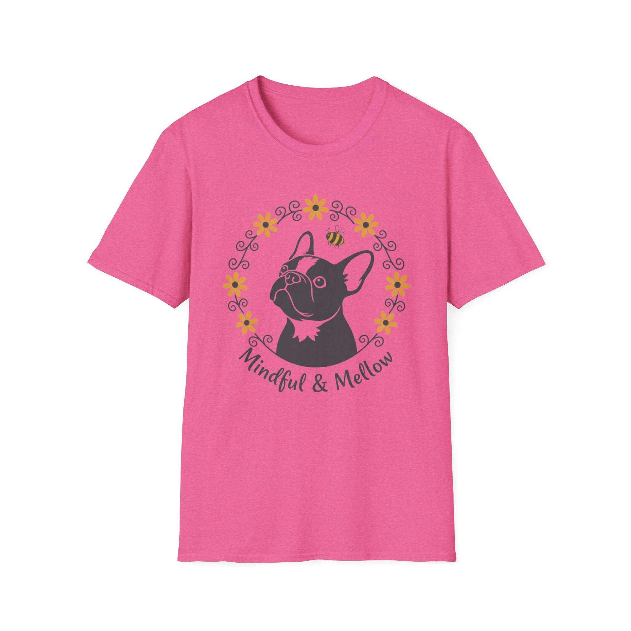 Mindful And Mellow French Bulldog T-Shirt