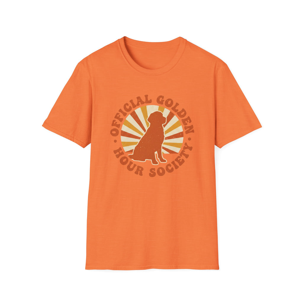 Official Golden Hour Society Golden Retriever T-Shirt