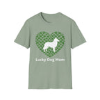 Lucky Dog Mom Sheltie T-Shirt