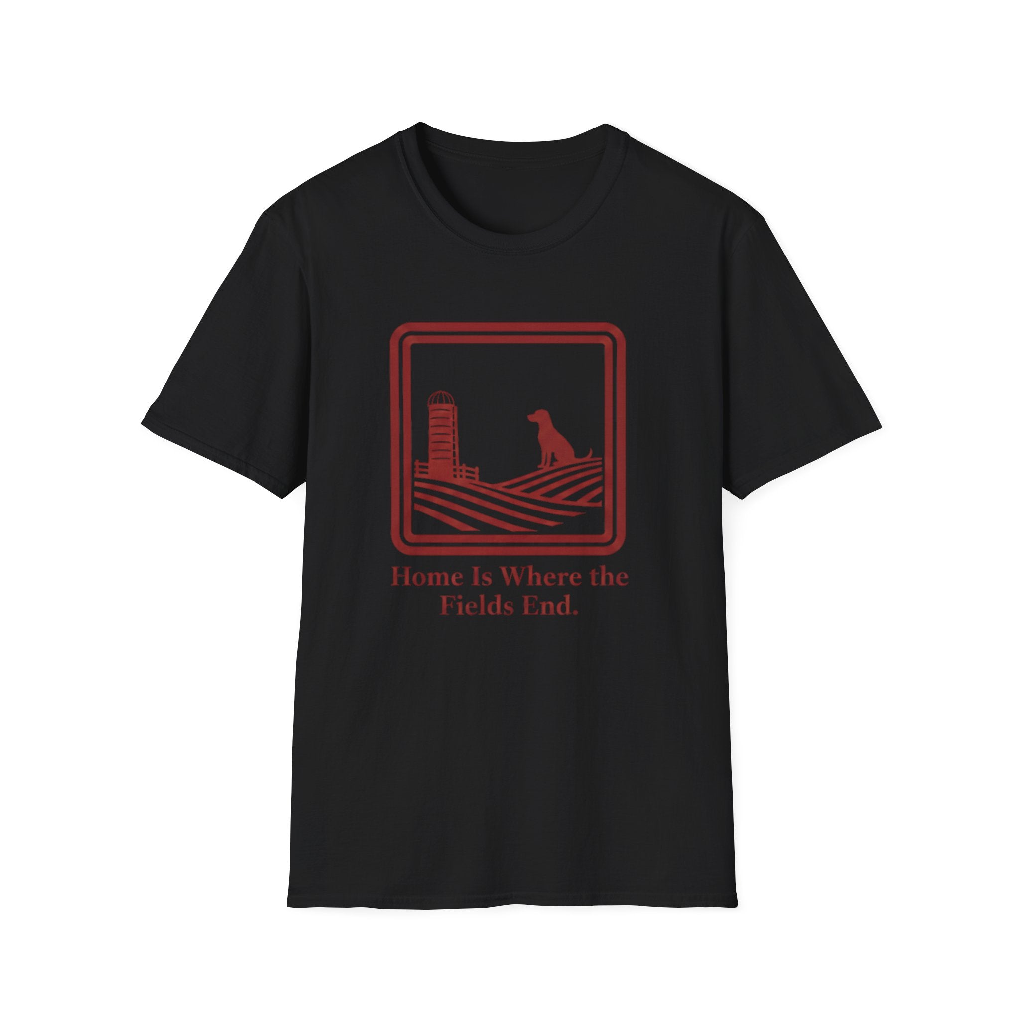 Home Is Where The Field Ends T-Shirt