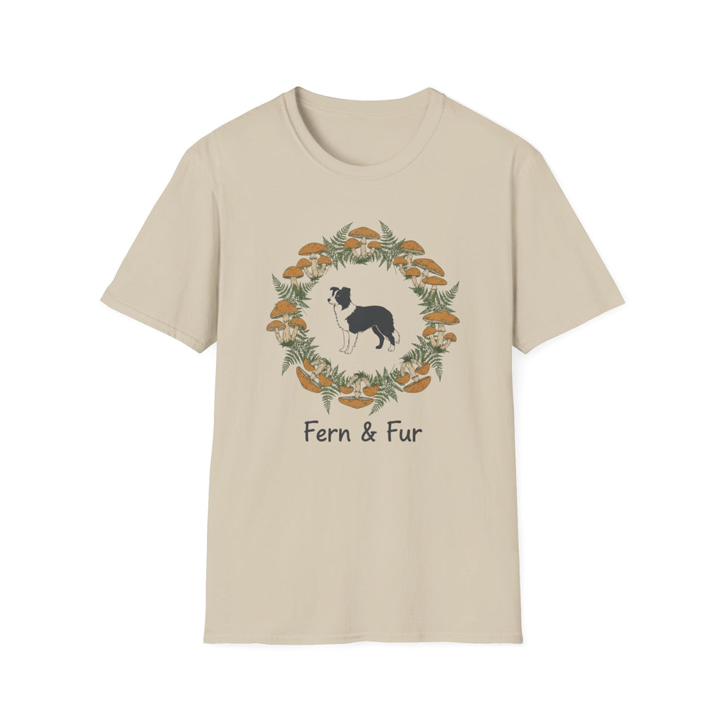 Fern and Fur Border Collie T-Shirt