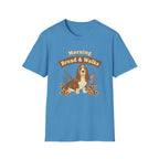 Morning Bread and Walks Basset Hound T-Shirt