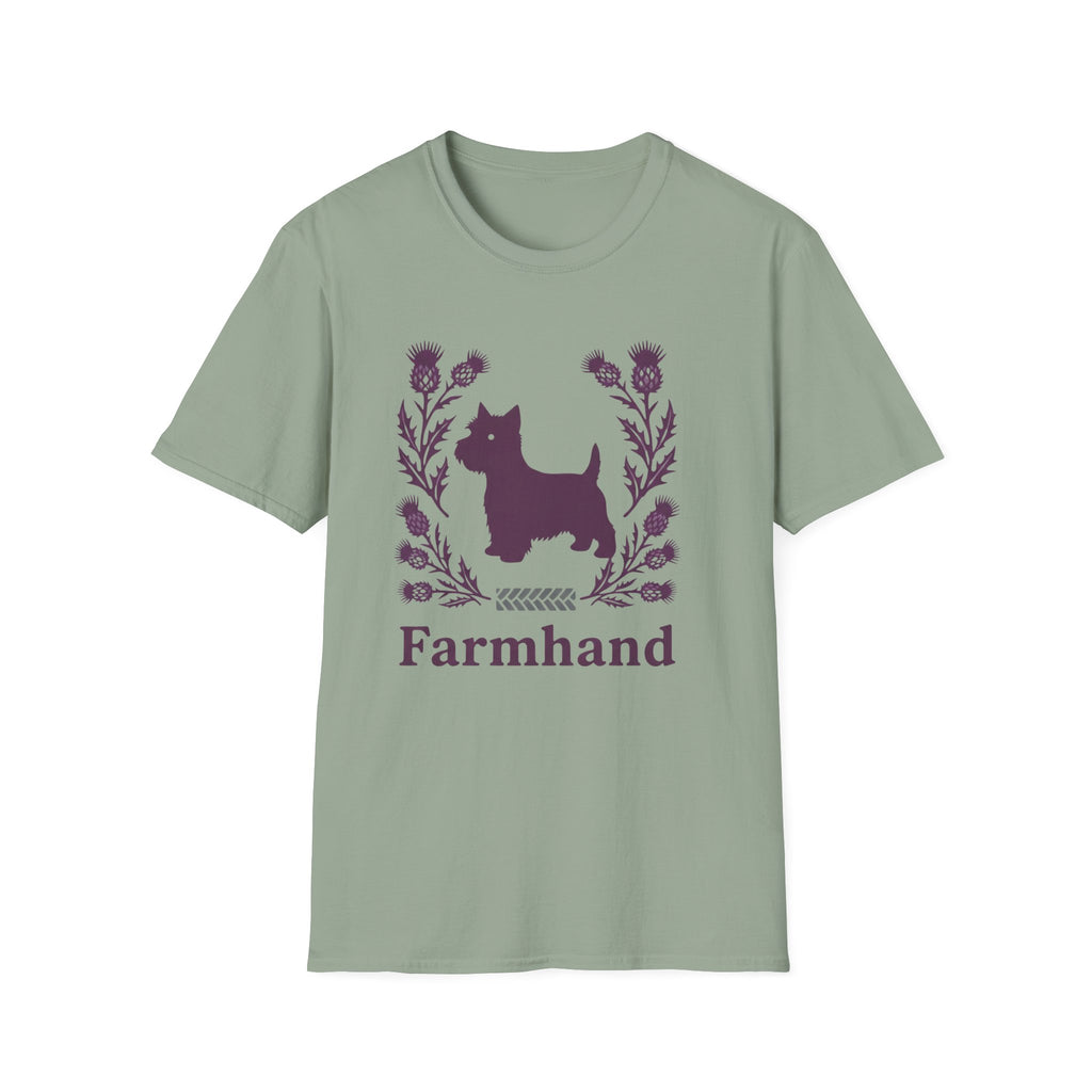 Scottish Terrier Farmhand T-Shirt