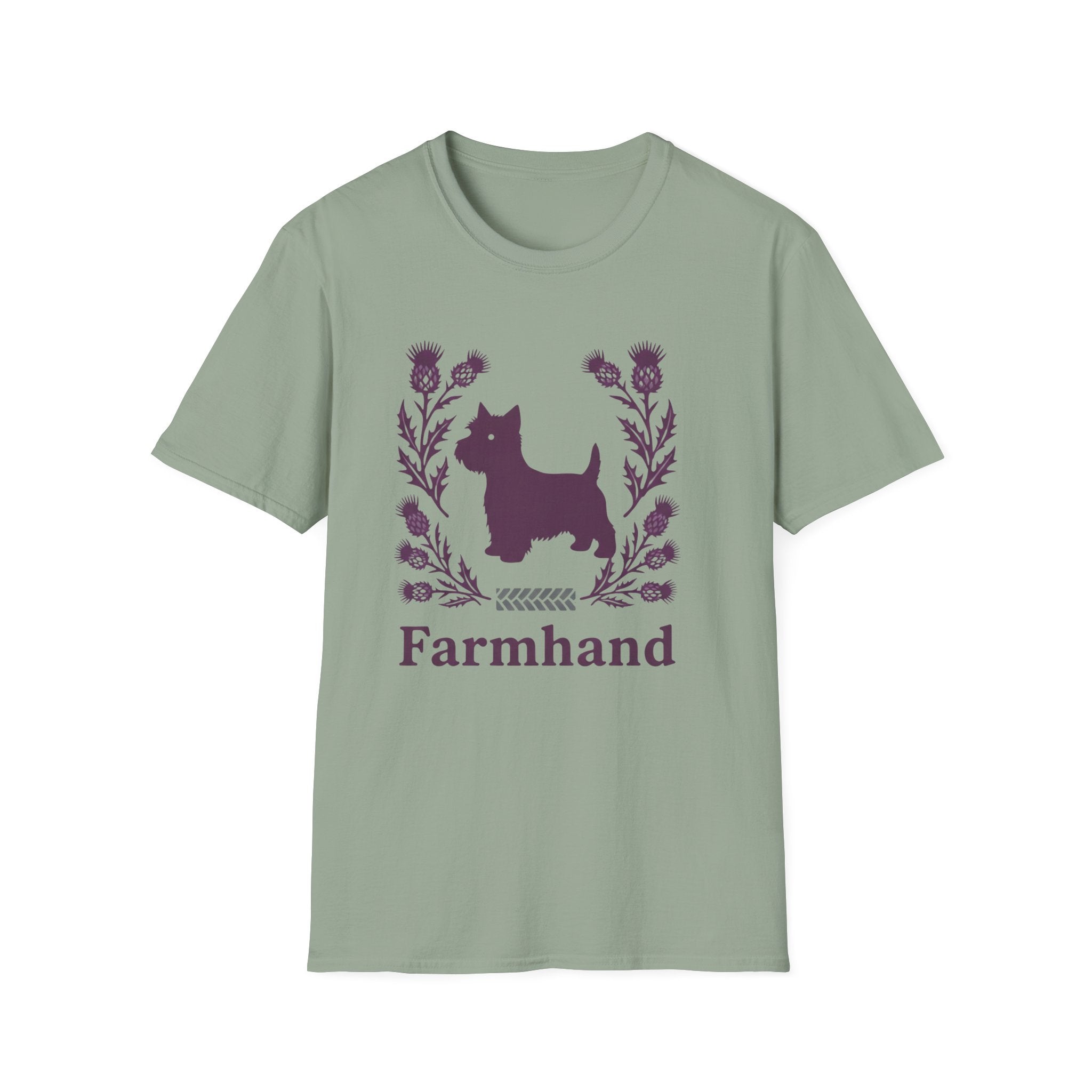 Scottish Terrier Farmhand T-Shirt