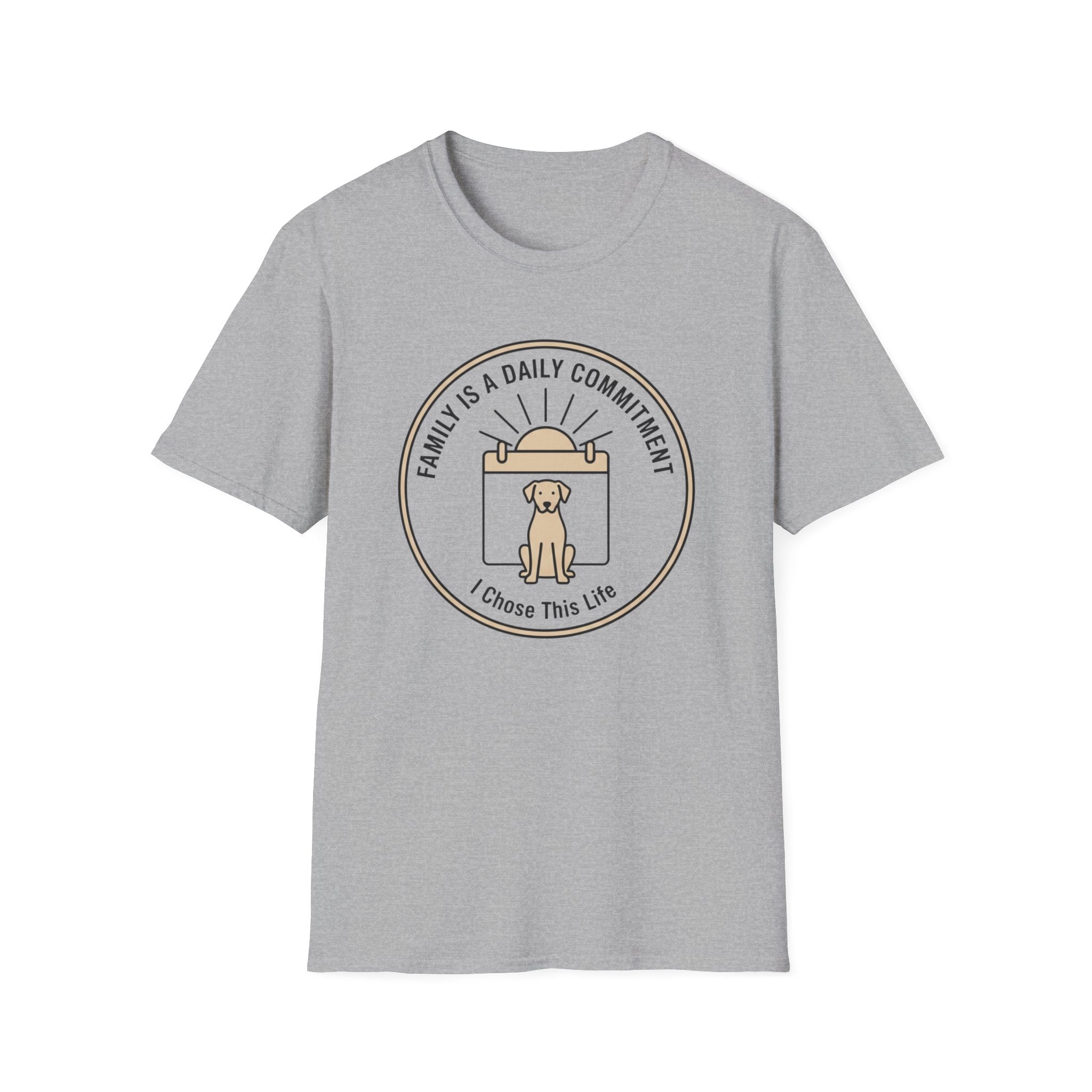 Family Is A Daily Commitment T-Shirt
