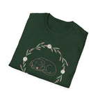 Dog Mom Botanical Wreath T-Shirt