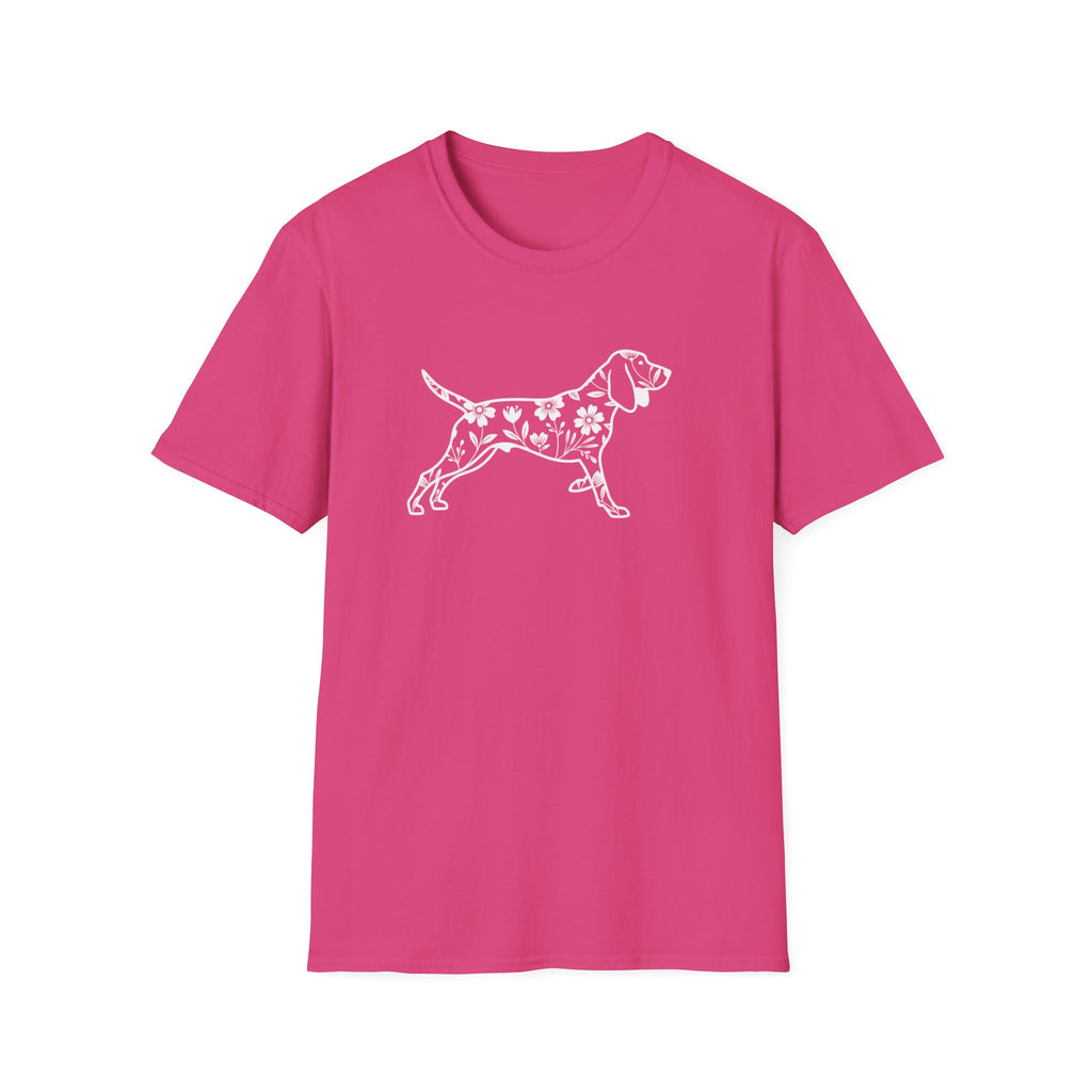 Flower Beagle T-Shirt