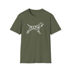 Flower Beagle T-Shirt