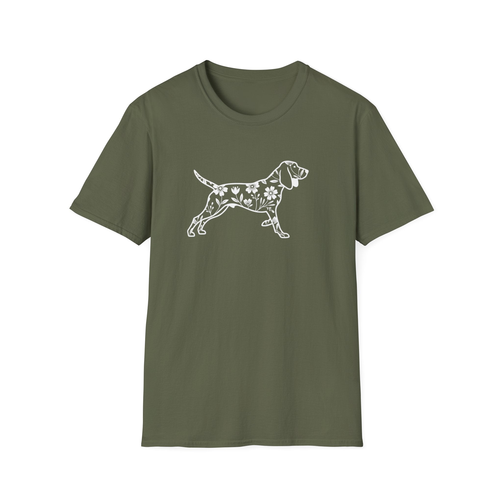 Flower Beagle T-Shirt