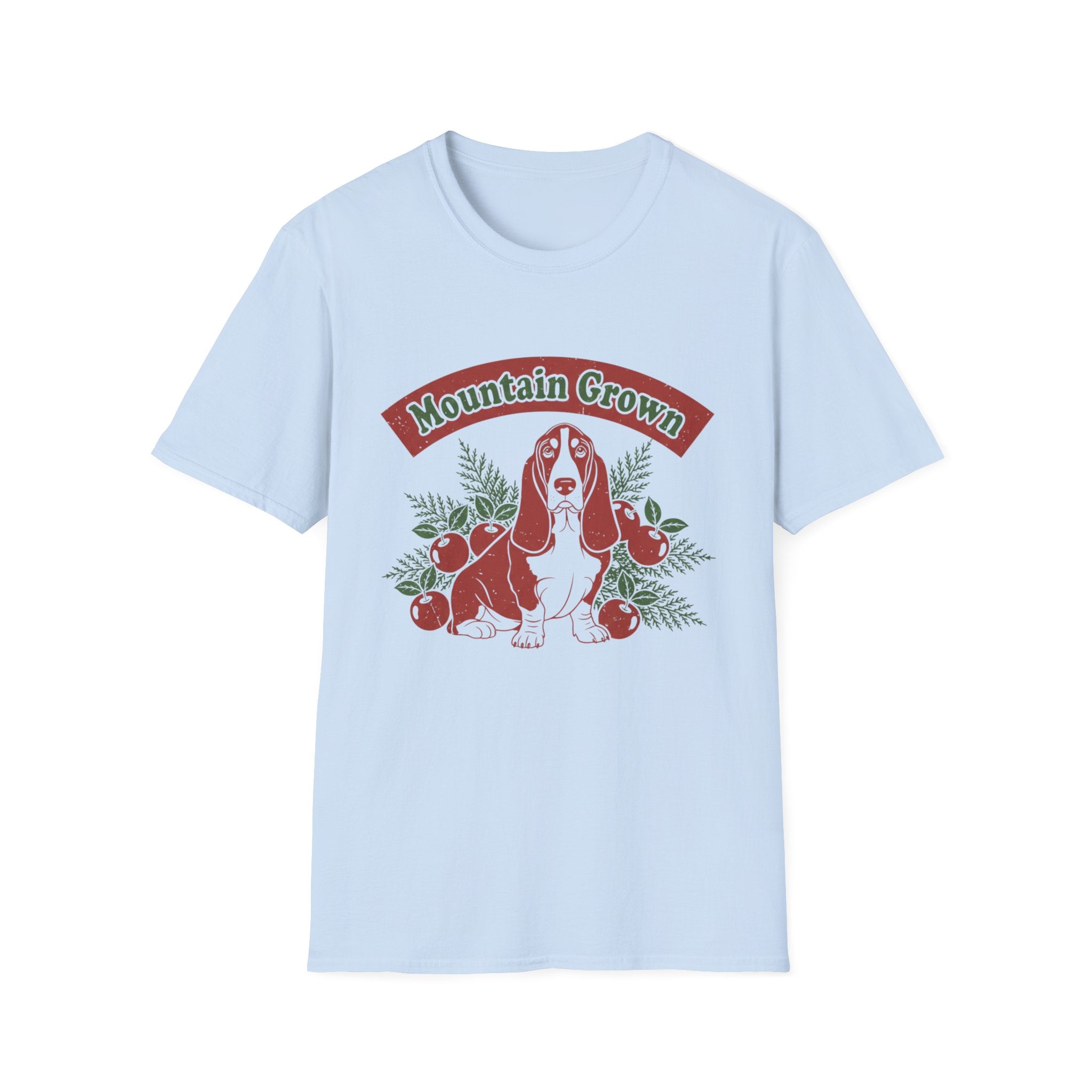 Mountain Grown Basset Hound T-Shirt