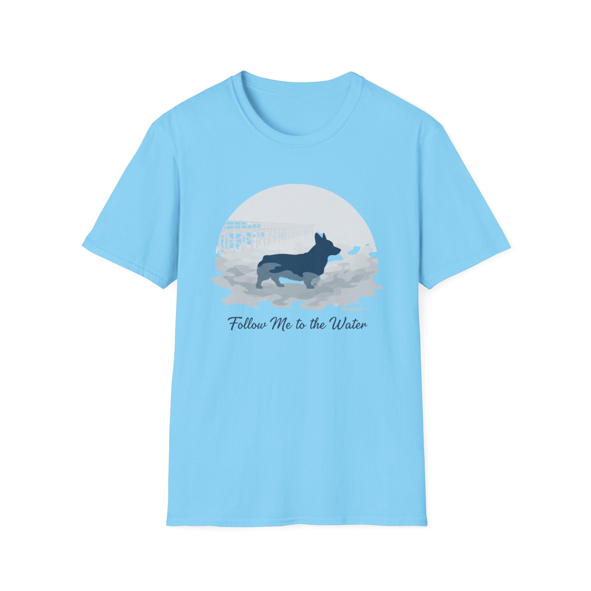 Follow Me To The Water Corgi T-Shirt