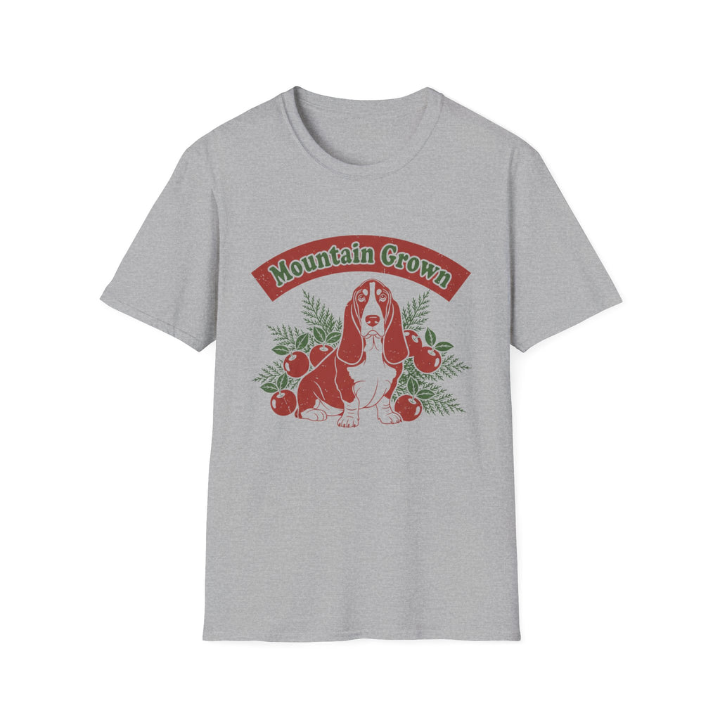 Mountain Grown Basset Hound T-Shirt