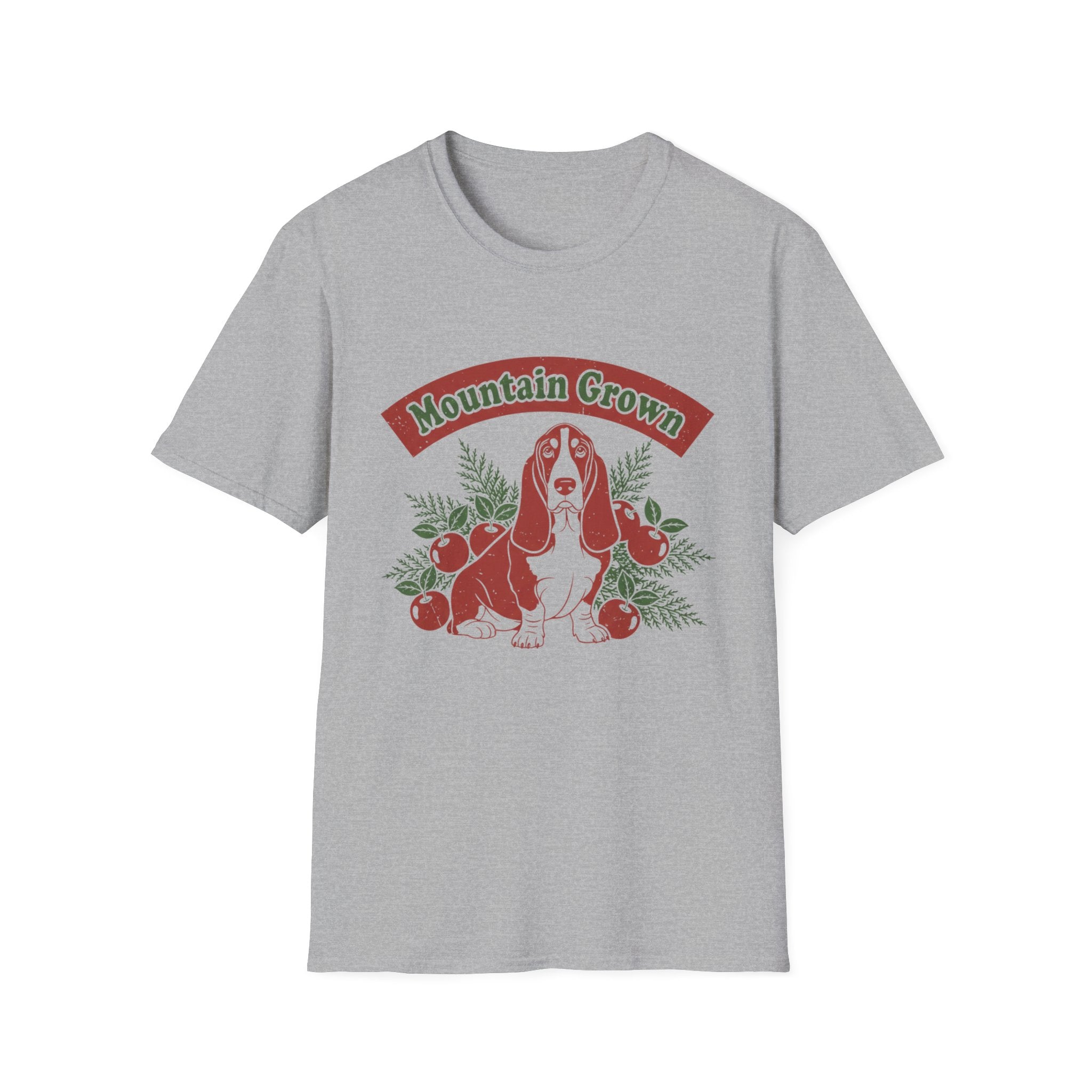 Mountain Grown Basset Hound T-Shirt