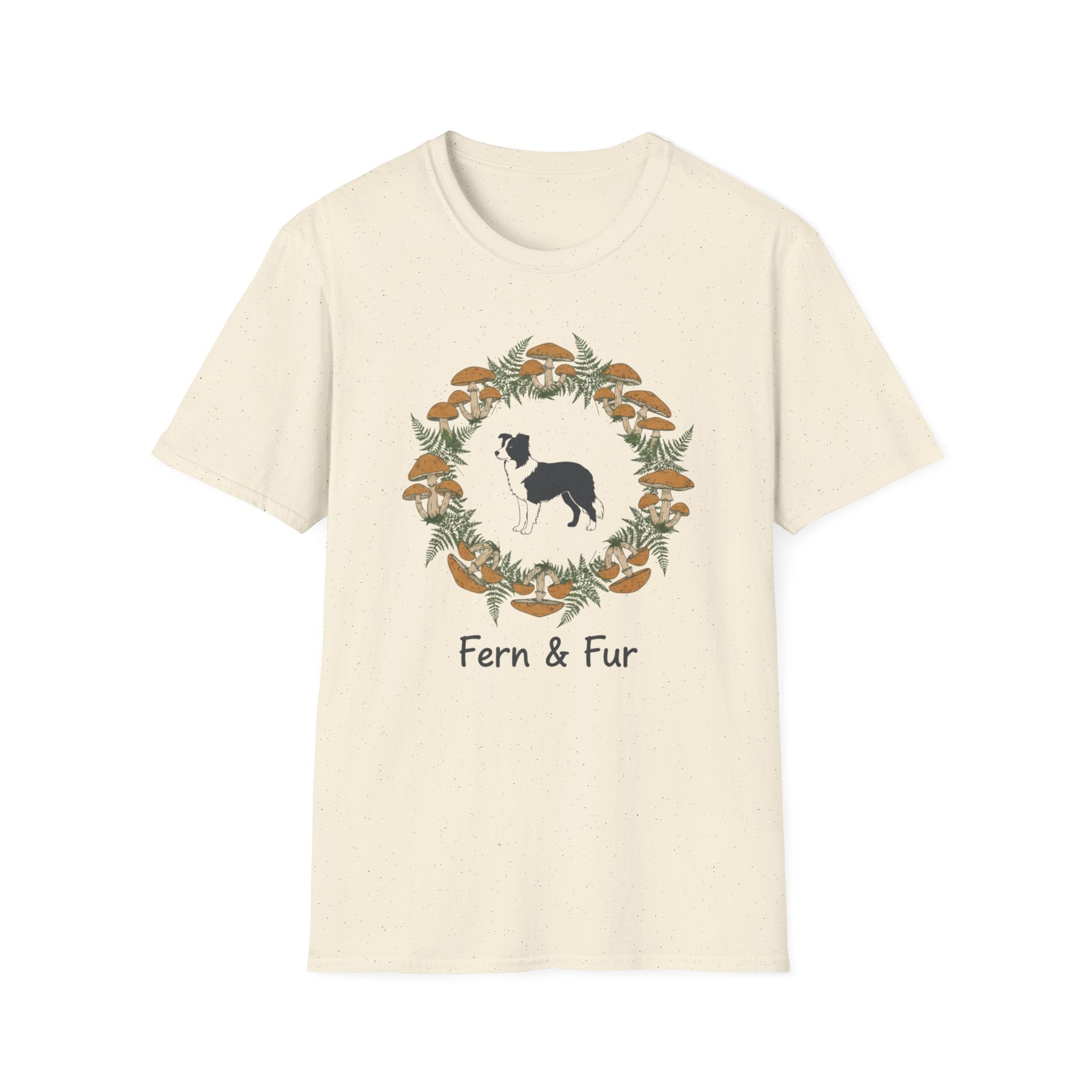 Fern and Fur Border Collie T-Shirt