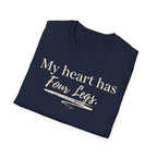 My Heart Has Four Legs T-Shirt