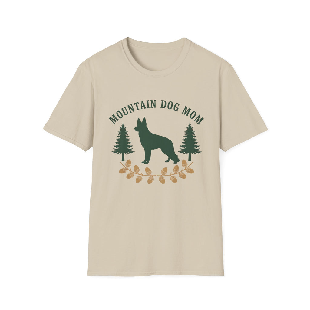 Mountain Dog Mom German Shepherd T-Shirt