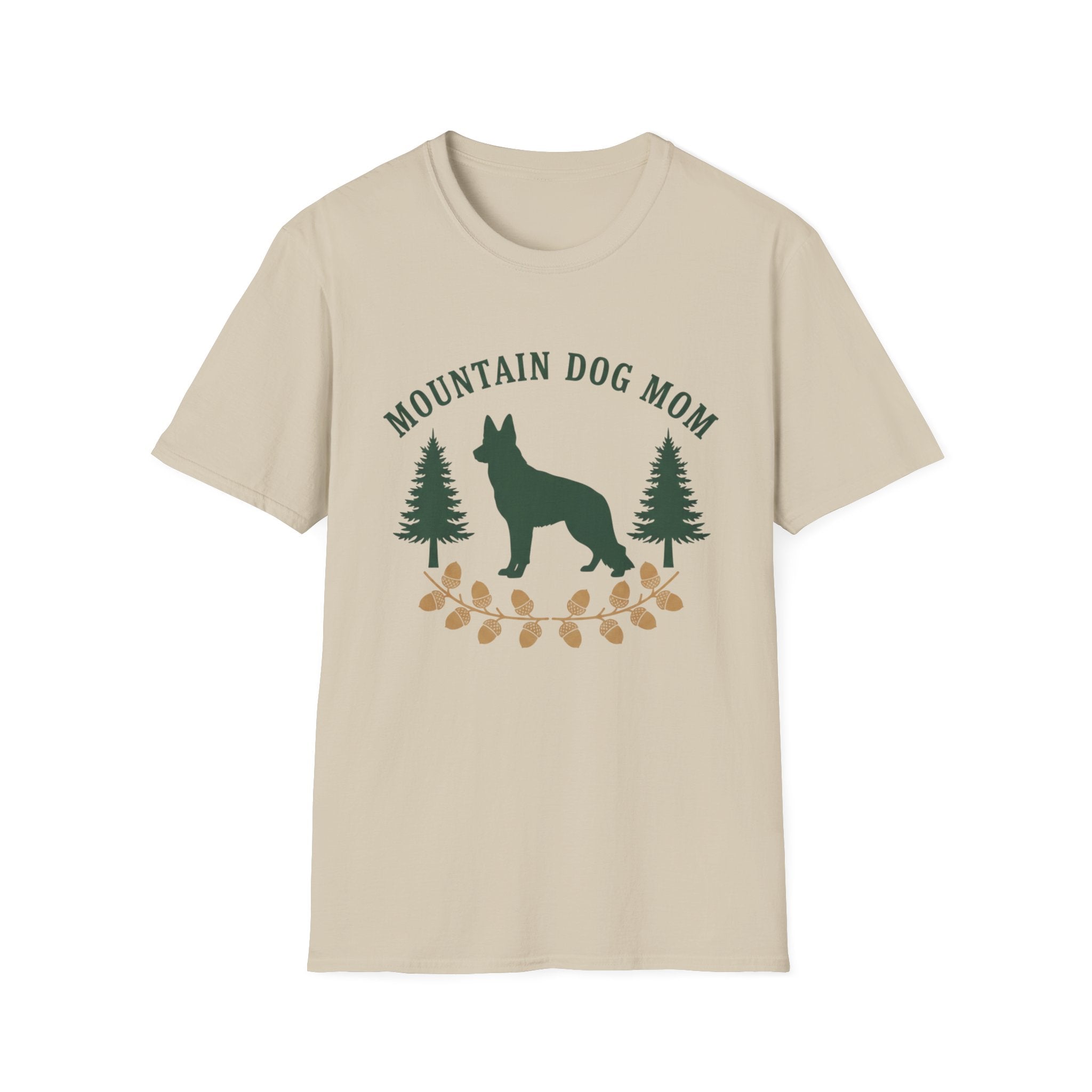 Mountain Dog Mom German Shepherd T-Shirt