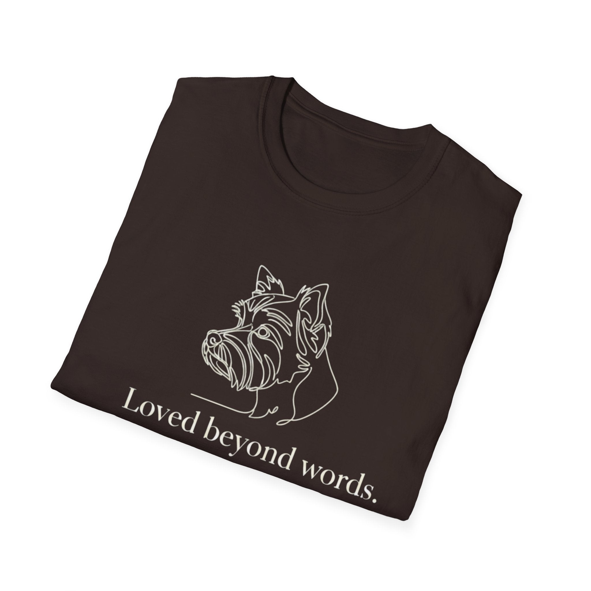 Loved Beyond Words Yorkshire Terrier T-Shirt