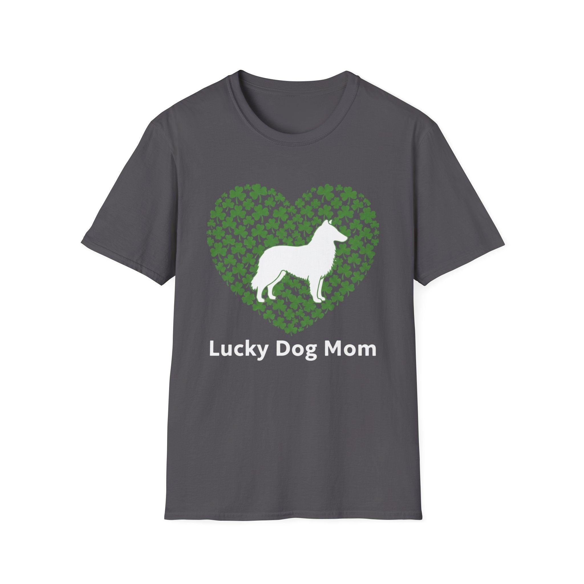 Lucky Dog Mom Sheltie T-Shirt