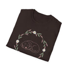 Dog Mom Botanical Wreath T-Shirt