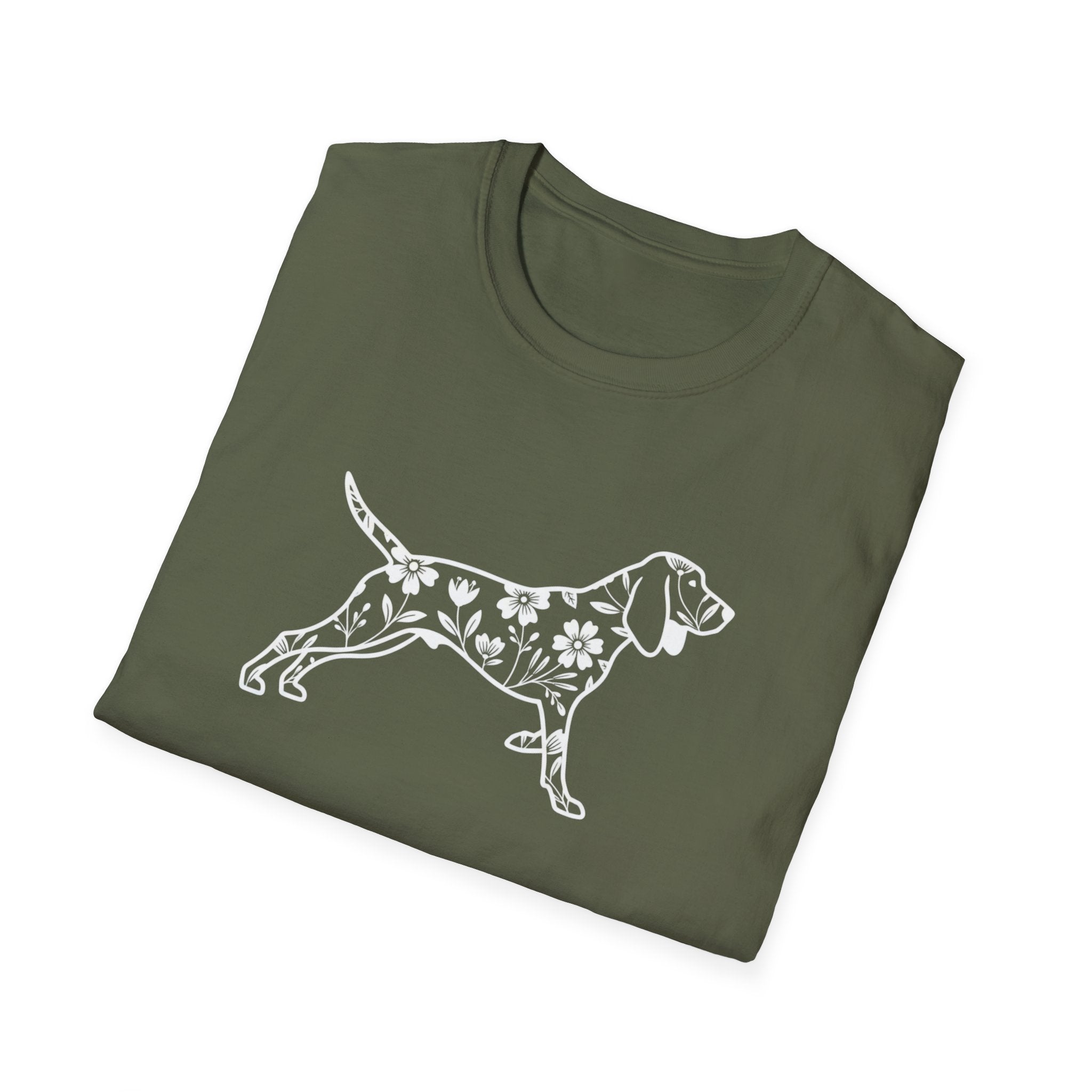 Flower Beagle T-Shirt