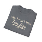 My Heart Has Four Legs T-Shirt