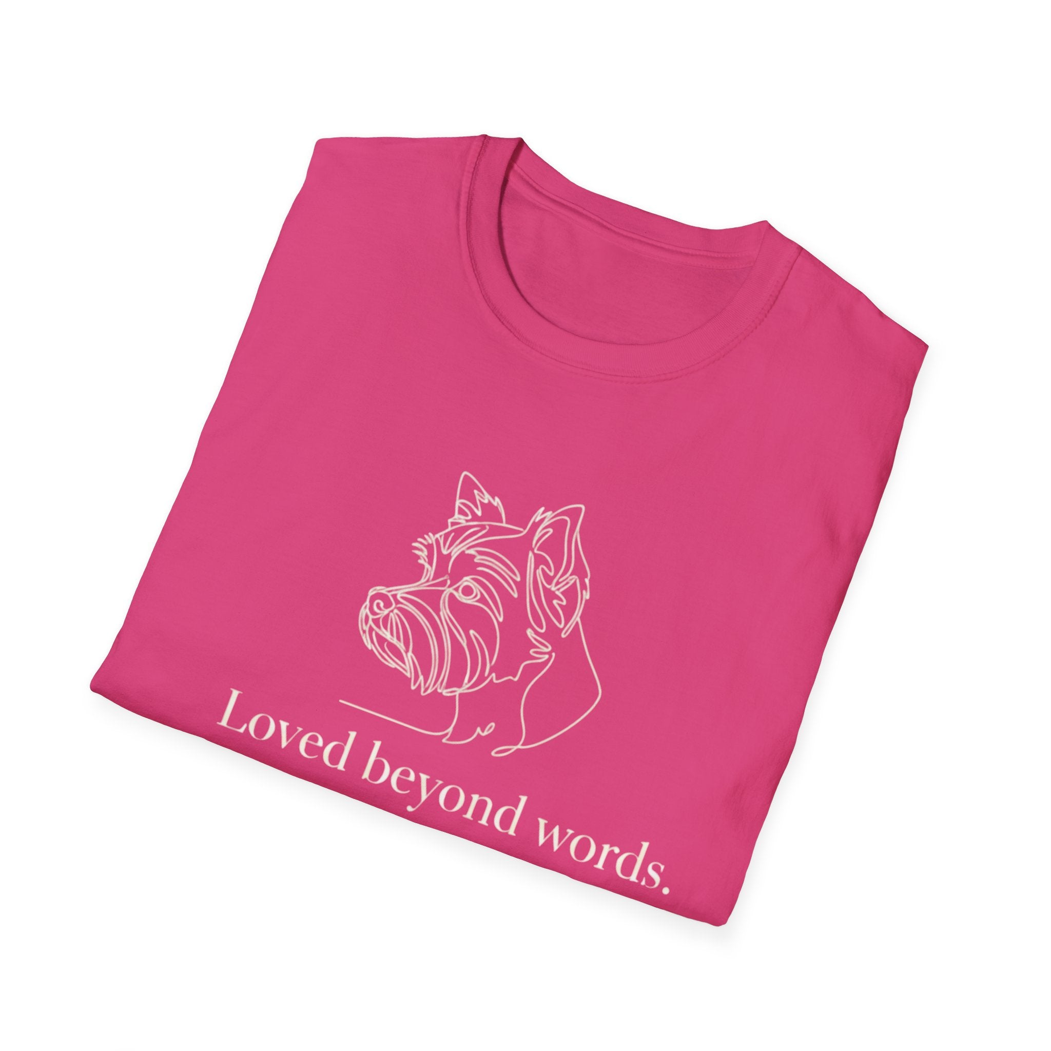 Loved Beyond Words Yorkshire Terrier T-Shirt